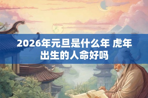 2026年元旦是什么年 虎年出生的人命好吗