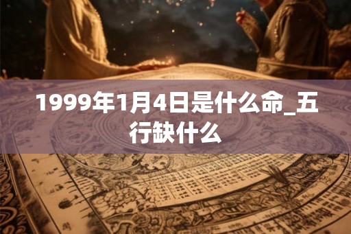 1999年1月4日是什么命_五行缺什么
