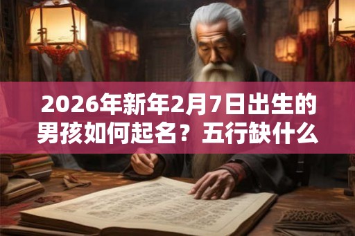 2026年新年2月7日出生的男孩如何起名?五行缺什么? 2026年新年2月7日出生的男孩如何起名?五行缺什么?