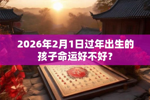 2026年2月1日过年出生的孩子命运好不好？