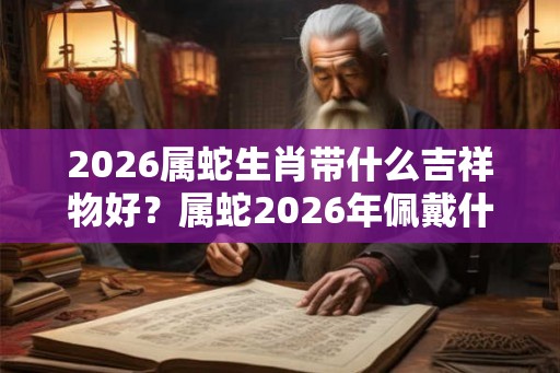2026属蛇生肖带什么吉祥物好?属蛇2026年佩戴什么好? 2026属蛇生肖带什么吉祥物好?属蛇2026年佩戴什么好?