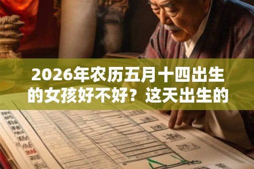 2026年农历五月十四出生的女孩好不好？这天出生的命运如何？