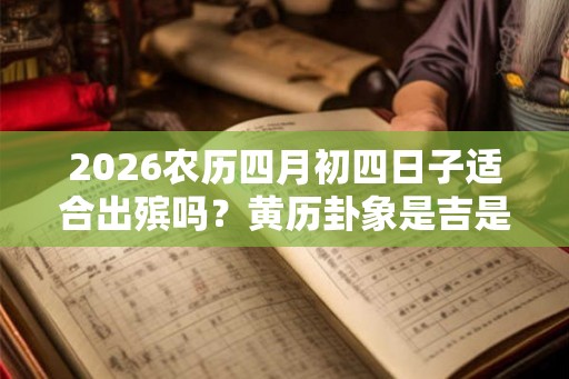 2026农历四月初四日子适合出殡吗?黄历卦象是吉是凶? 2026农历四月初四日子适合出殡吗?黄历卦象是吉是凶?