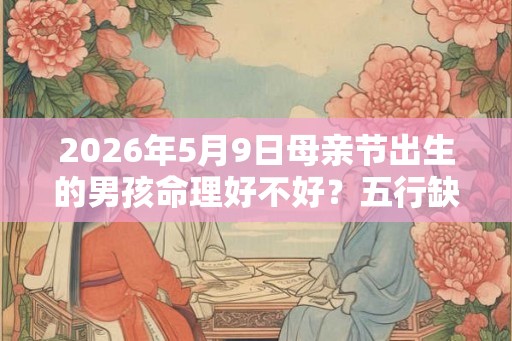2026年5月9日母亲节出生的男孩命理好不好？五行缺什么？