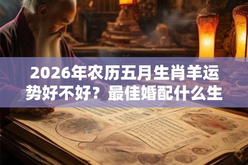 2026年农历五月生肖羊运势好不好？最佳婚配什么生肖？