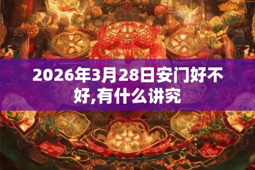2026年3月28日安门好不好,有什么讲究