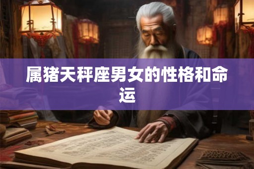 属猪天秤座男女的性格和命运
