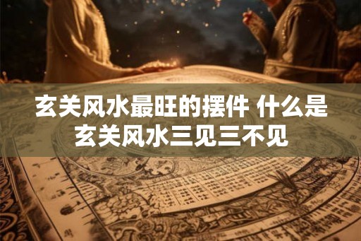 玄关风水最旺的摆件 什么是玄关风水三见三不见 玄关风水最旺的摆件 什么是玄关风水三见三不见