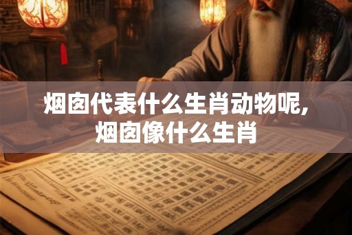 烟囱代表什么生肖动物呢,烟囱像什么生肖