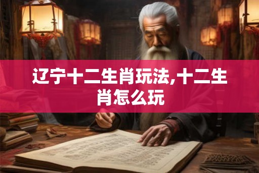 辽宁十二生肖玩法,十二生肖怎么玩