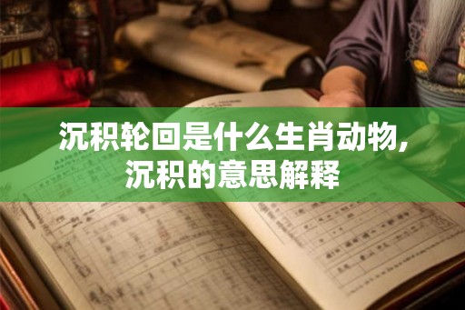 沉积轮回是什么生肖动物,沉积的意思解释