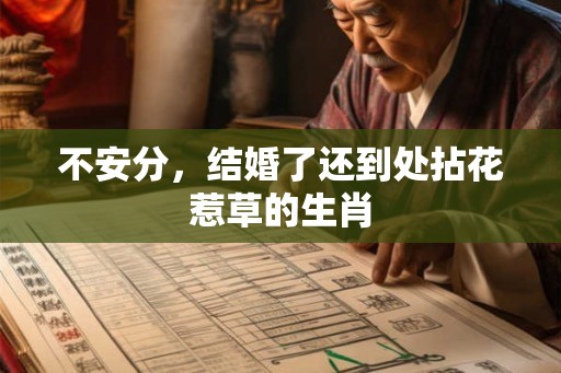 不安分,结婚了还到处拈花惹草的生肖 不安分,结婚了还到处拈花惹草的生肖