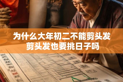 为什么大年初二不能剪头发 剪头发也要挑日子吗