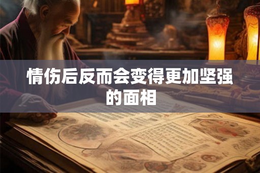 情伤后反而会变得更加坚强的面相
