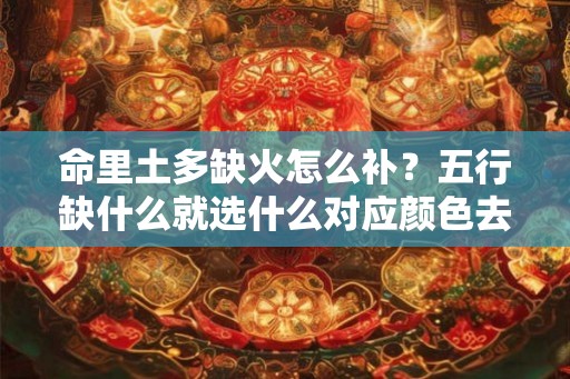 命里土多缺火怎么补?五行缺什么就选什么对应颜色去补 命里土多缺火怎么补?五行缺什么就选什么对应颜色去补