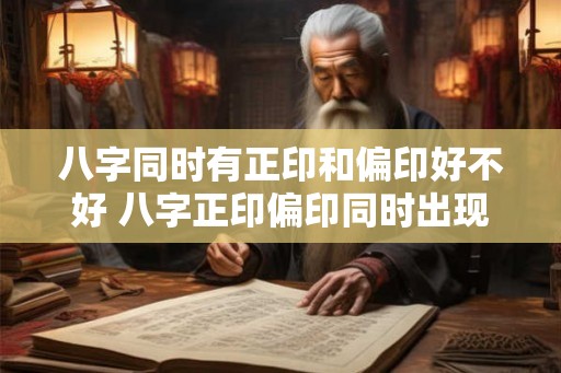 八字同时有正印和偏印好不好 八字正印偏印同时出现有利吗 八字同时有正印和偏印好不好 八字正印偏印同时出现有利吗