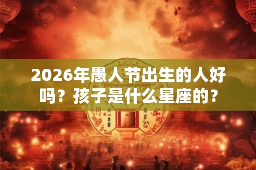2026年愚人节出生的人好吗？孩子是什么星座的？