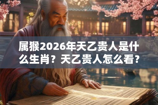属猴2026年天乙贵人是什么生肖？天乙贵人怎么看？