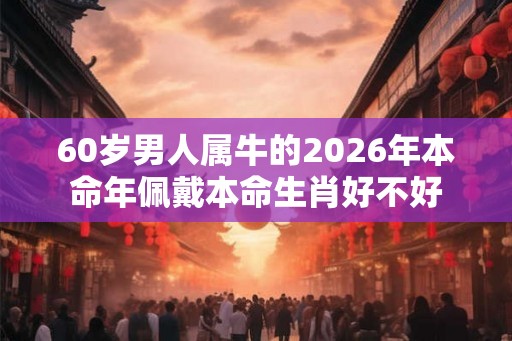 60岁男人属牛的2026年本命年佩戴本命生肖好不好 60岁男人属牛的2026年本命年佩戴本命生肖好不好