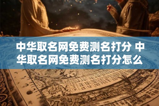 中华取名网免费测名打分 中华取名网免费测名打分怎么样 中华取名网免费测名打分 中华取名网免费测名打分怎么样