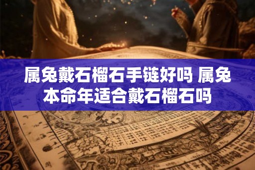 属兔戴石榴石手链好吗 属兔本命年适合戴石榴石吗