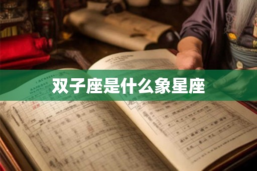 双子座是什么象星座