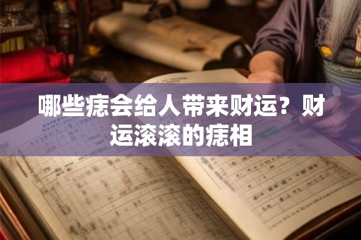 哪些痣会给人带来财运？财运滚滚的痣相