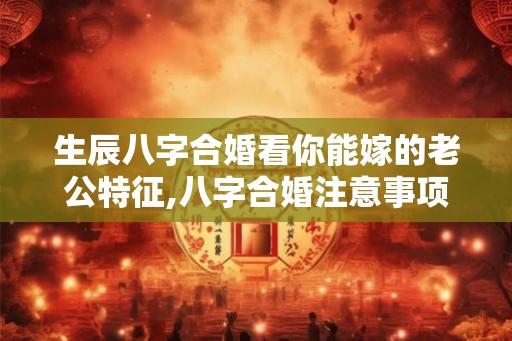 生辰八字合婚看你能嫁的老公特征,八字合婚注意事项