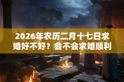 2026年农历二月十七日求婚好不好？会不会求婚顺利？