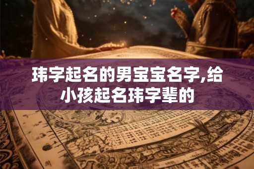 玮字起名的男宝宝名字,给小孩起名玮字辈的