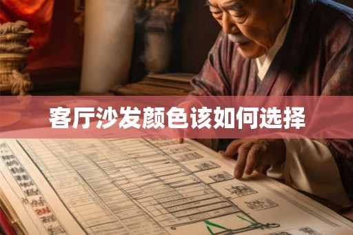 客厅沙发颜色该如何选择 客厅沙发颜色该如何选择