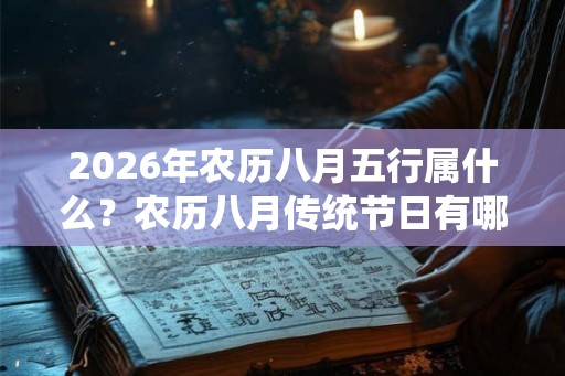 2026年农历八月五行属什么？农历八月传统节日有哪些？