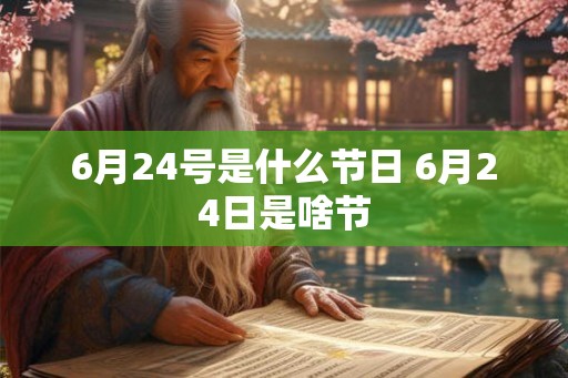6月24号是什么节日 6月24日是啥节 6月24号是什么节日 6月24日是啥节
