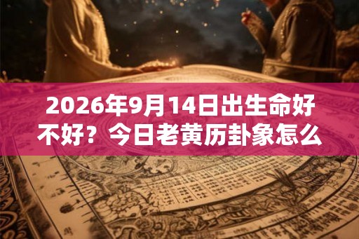 2026年9月14日出生命好不好？今日老黄历卦象怎么样？