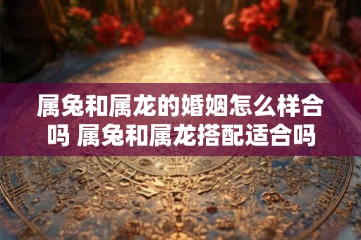 属兔和属龙的婚姻怎么样合吗 属兔和属龙搭配适合吗