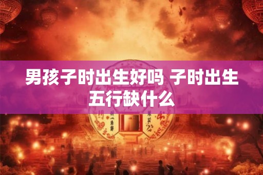 男孩子时出生好吗 子时出生五行缺什么