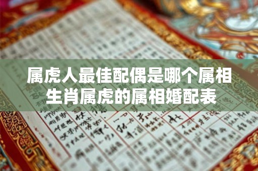 属虎人最佳配偶是哪个属相 生肖属虎的属相婚配表