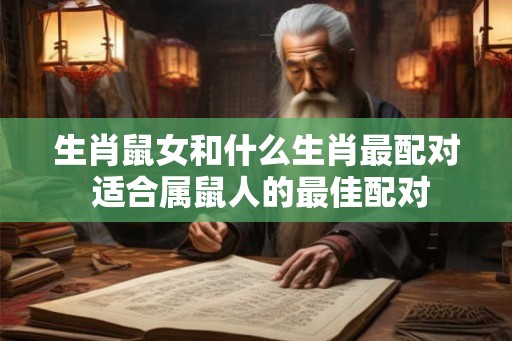 生肖鼠女和什么生肖最配对 适合属鼠人的最佳配对
