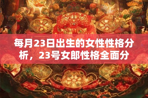 每月23日出生的女性性格分析,23号女郎性格全面分析 每月23日出生的女性性格分析,23号女郎性格全面分析