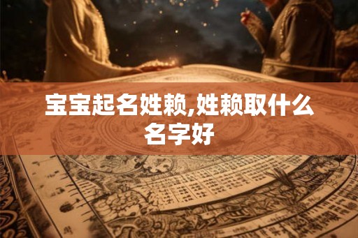 宝宝起名姓赖,姓赖取什么名字好 宝宝起名姓赖,姓赖取什么名字好