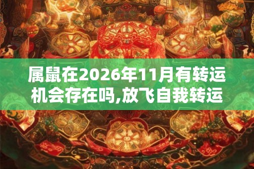 属鼠在2026年11月有转运机会存在吗,放飞自我转运有方