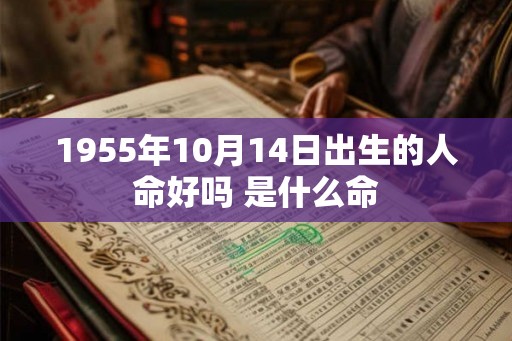1955年10月14日出生的人命好吗 是什么命 1955年10月14日出生的人命好吗 是什么命
