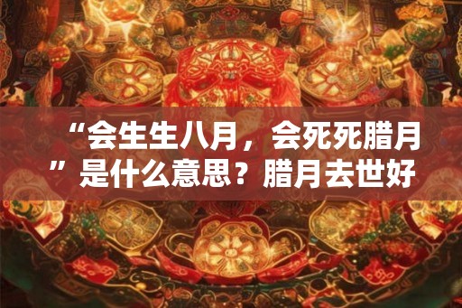 “会生生八月，会死死腊月”是什么意思？腊月去世好吗？有何说法？