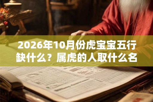 2026年10月份虎宝宝五行缺什么？属虎的人取什么名字好