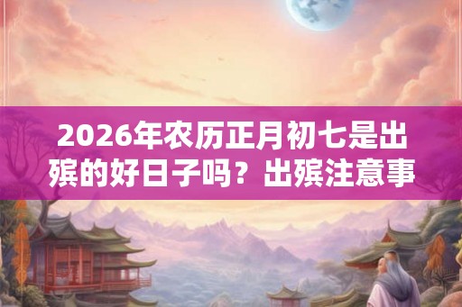 2026年农历正月初七是出殡的好日子吗？出殡注意事项