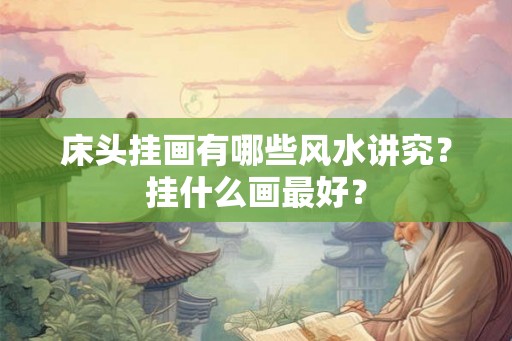 床头挂画有哪些风水讲究？挂什么画最好？