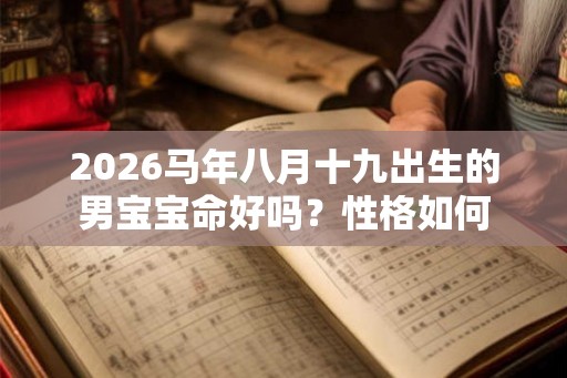2026马年八月十九出生的男宝宝命好吗？性格如何