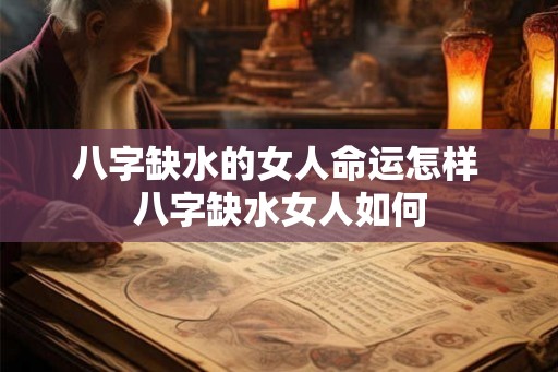 八字缺水的女人命运怎样 八字缺水女人如何