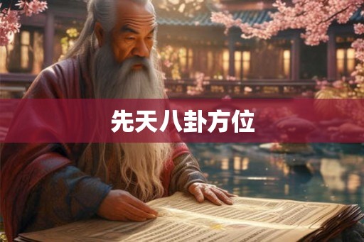先天八卦方位