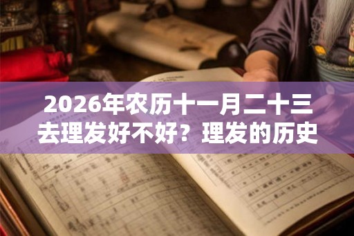 2026年农历十一月二十三去理发好不好？理发的历史起源